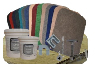 Pontoon Boat Carpet Kit