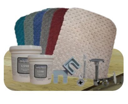Pontoon Boat Carpet Kit