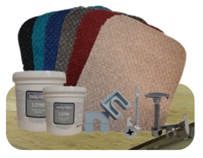 Pontoon Boat Carpet Kit