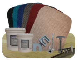 20oz Berber Boat Carpet Decking Kit (8'6" W  x 16' L)