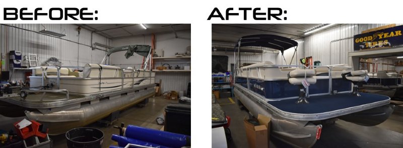 boat carpeting installation