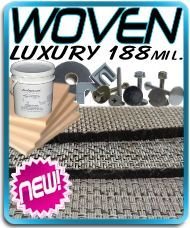 Woven Weave Vinyl Flooring Deck Kit