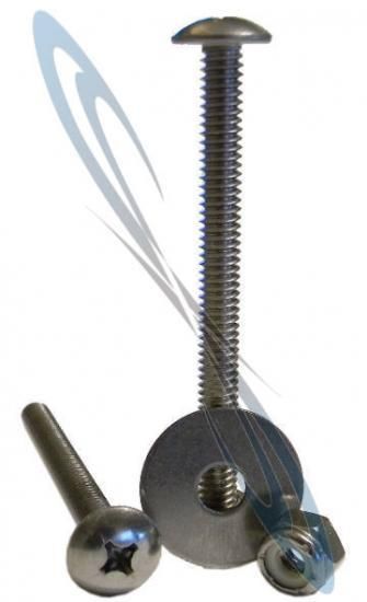 3-1/2" Pontoon Fence Bolt Kit