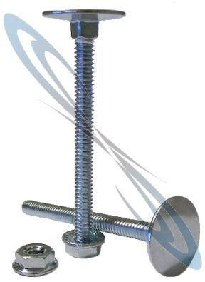 3"(in) Plated Pontoon Deck Bolts