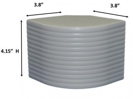 Aluminum Pontoon Corner Caps