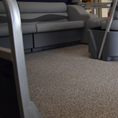 pontoon vinyl floor stone