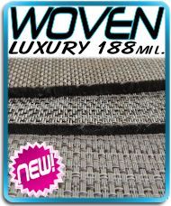 Luxury Woven Vinyl Pontoon Flooring -188MIL