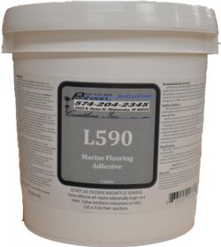 Marine Adhesive for Boat Carpet and Pontoon Vinyl Flooring