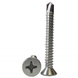 2" Stainless Steel Pontoon Deck Screws – Saltwater and Freshwater Rated (100 Pack)