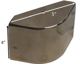 Stainless Steel Corner Caps