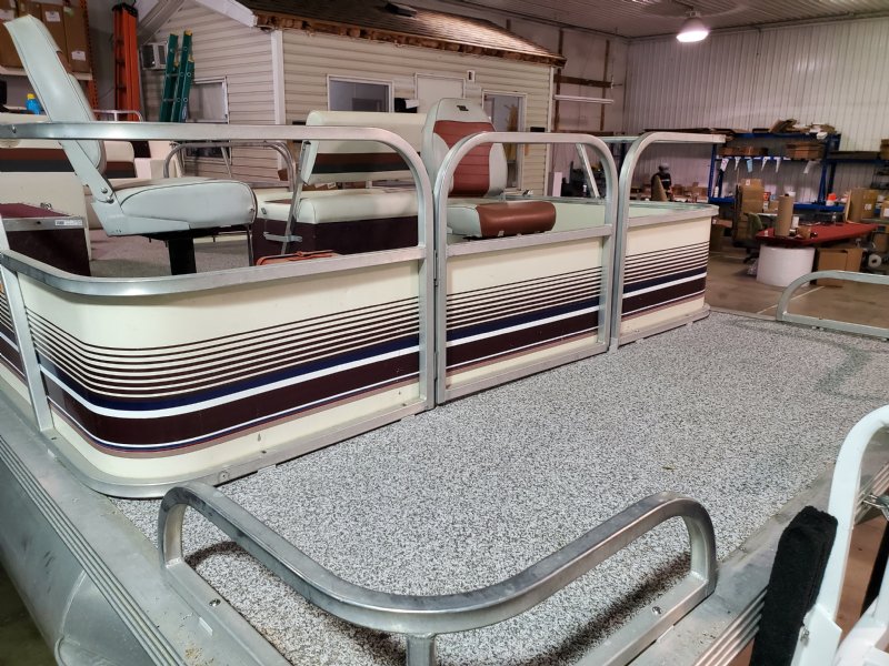 pontoon boat vinyl floor 34mil