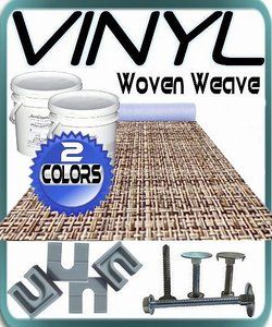 pontoon woven vinyl flooring